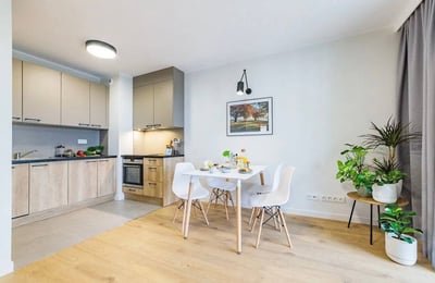 Аренда стильной 2-комнатной квартиры, 42 м², во Вроцлаве, Польша